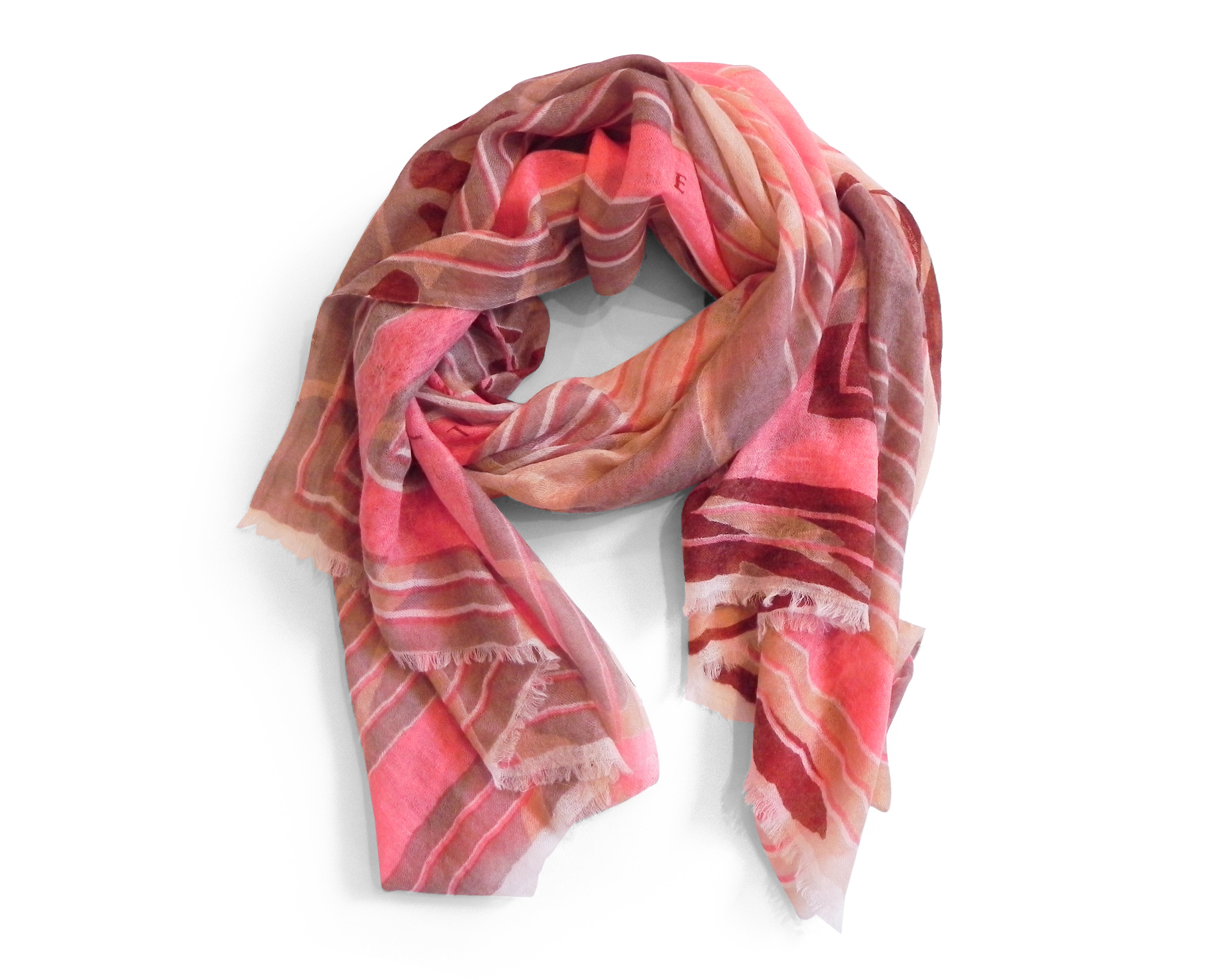 Cashmere Scarf Square Friendly Hunting FH-NE Squarefel